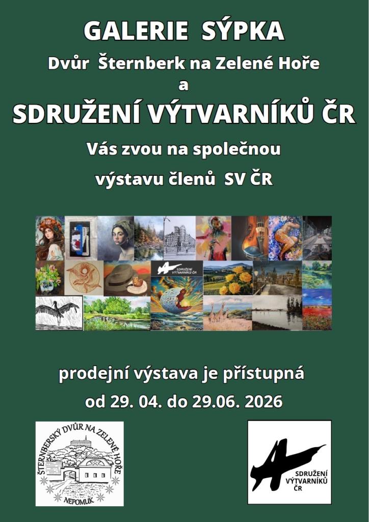 Společná výstava členů Sdružení výtvarníků ČR