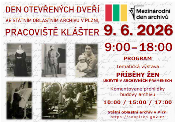 Den otevřených dveří ve&nbsp;Státním oblastním archivu