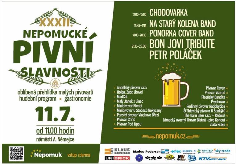 Pivní slavnosti 2026 - plakát