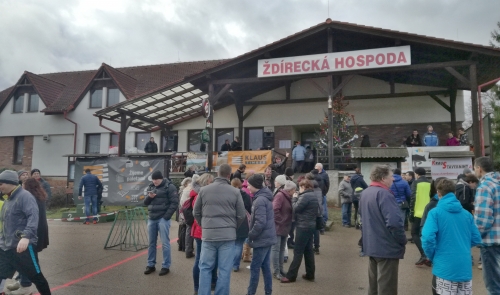 Silvestrovský běh ve Ždírci