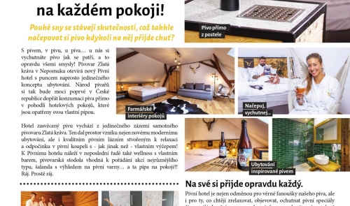 Pivní hotel dokončen
