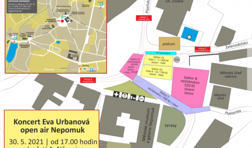 Eva Urbanová - číslovaná místa vyprodána
