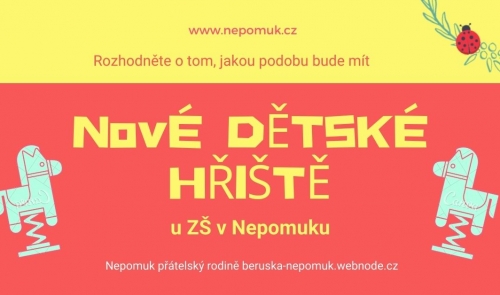 Nové dětské hřiště - dotazník