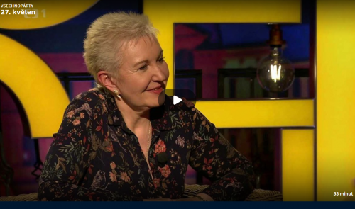 Hostem Všechnopárty České televize byla Eva Urbanová