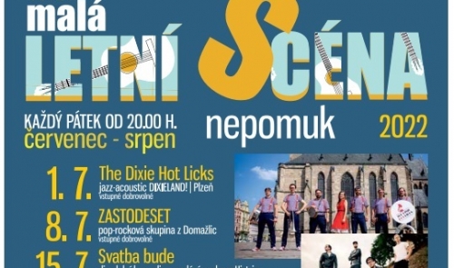 Malá letní scéna v Nepomuku 2022