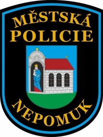 Znak Městké policie Nepomuk