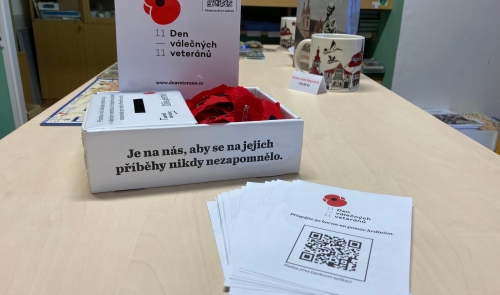 Sbírka ke Dni válečných veteránů
