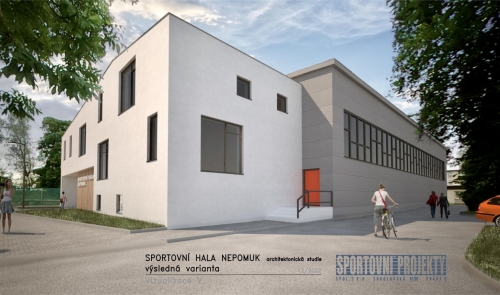 Představení architektonické studie rekonstrukce sportovní haly 18.1.2023