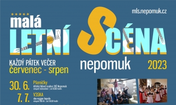 MLS 2023 - Malá letní scéna v Nepomuku - program