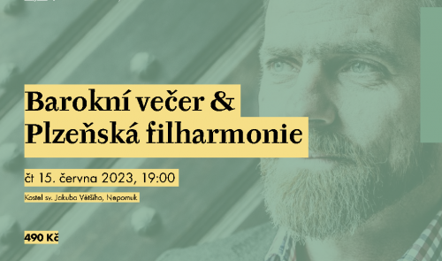 Barokní večer & Plzeňská filharmonie 15.6.2023