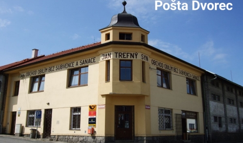 Pošta Dvorec funguje