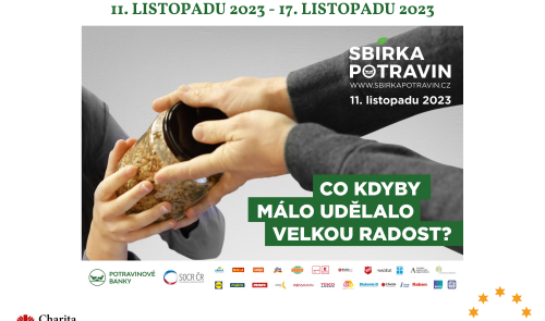 Sbírka potravin v prodejně Billa 11.-17.11.2023