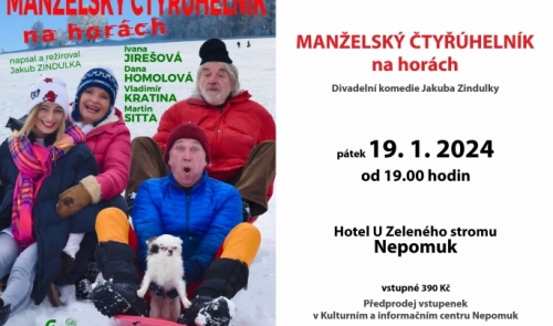 Manželský čtyřúhelník na horách 19.1.2024