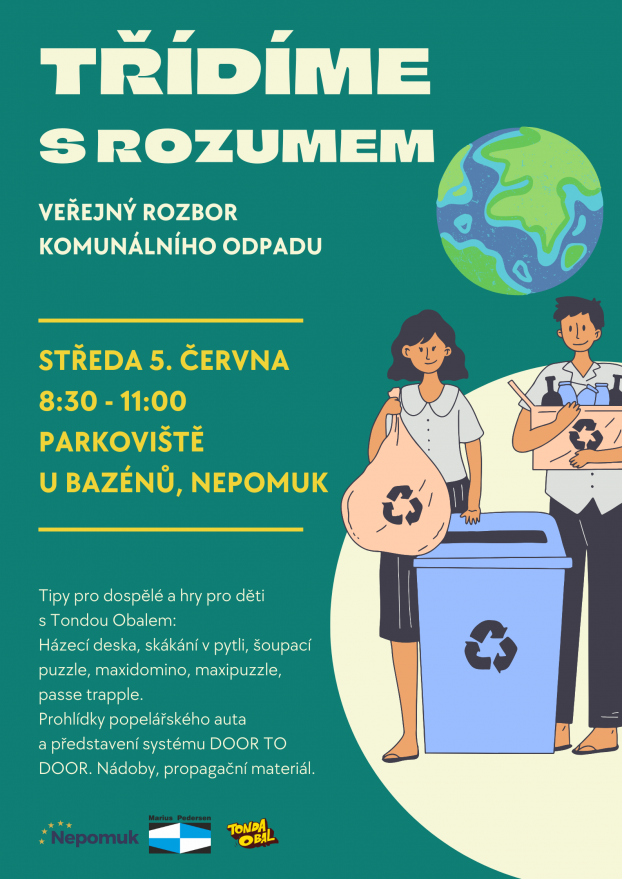 TŘÍDÍME  S ROZUMEM - Nepomuk 5.6.2024