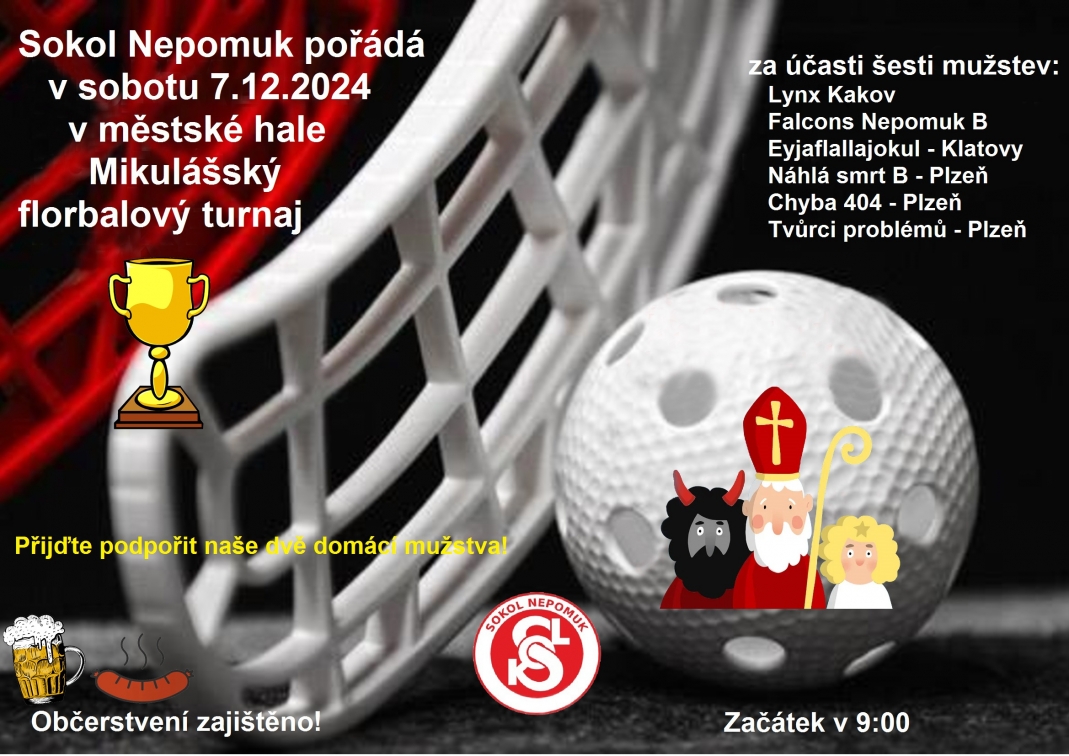 Florbal plakát