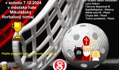 Mikulášský florbalový turnaj 7.12.2024