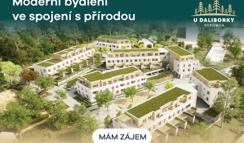 U Daliborky Nepomuk - projekt moderního bydlení ve spojení s přírodou
