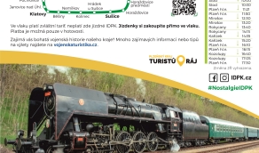Jízdy parních vlaků u příležitosti oslav Slavnosti svobody 2025