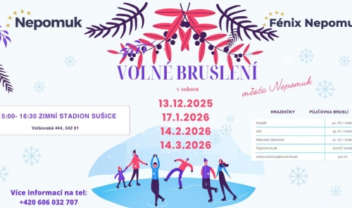 Zimní bruslení začíná již v prosinci