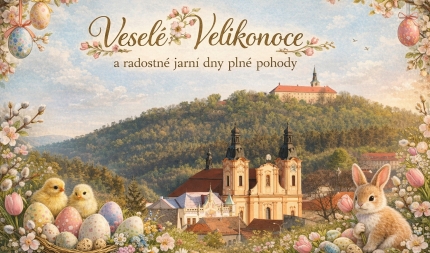 Veselé Velikonoce a radostné jarní dny plné pohody přeje město Nepomuk