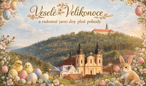 Veselé Velikonoce a radostné jarní dny plné pohody přeje město Nepomuk