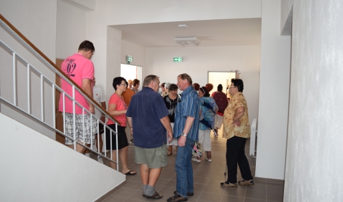 Fotografie z interiérů Komunitního domu seniorů