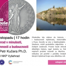 plakát na předášku Vyšehrad v minulosti