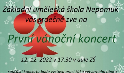 První vánoční koncert
