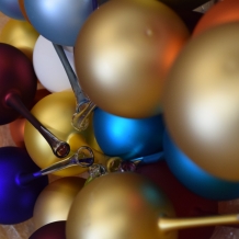 workshop zdobení vánočních kouliček 2024