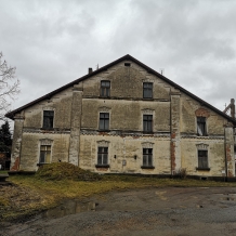 Bývalá železniční výtopna ve Dvorci