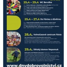 Plakát k akci Dny dobrovolnictví 2023