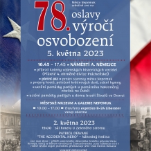Plakát - 78. oslavy osvobození - 2023