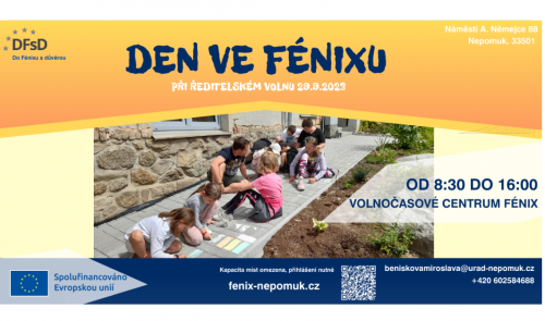 Plakát k akci Den ve Fénixu
