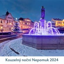 Potěšte své blízké vánočním dárkem z nepomuckého infocentra - Kouzelný noční Nepmuk 2024 - kalendář