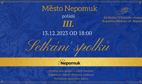 Plakát na akci III.Setkání spolků