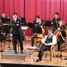 Plzeňská filharmonie hrála pro žáky ZŠ Nepomuk