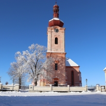 Zasněžený Nepomuk