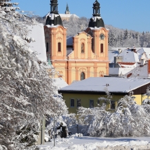 Zasněžený Nepomuk