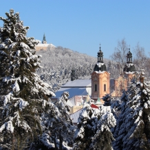 Zasněžený Nepomuk