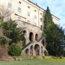 Sala terrena před rekonstrukcí