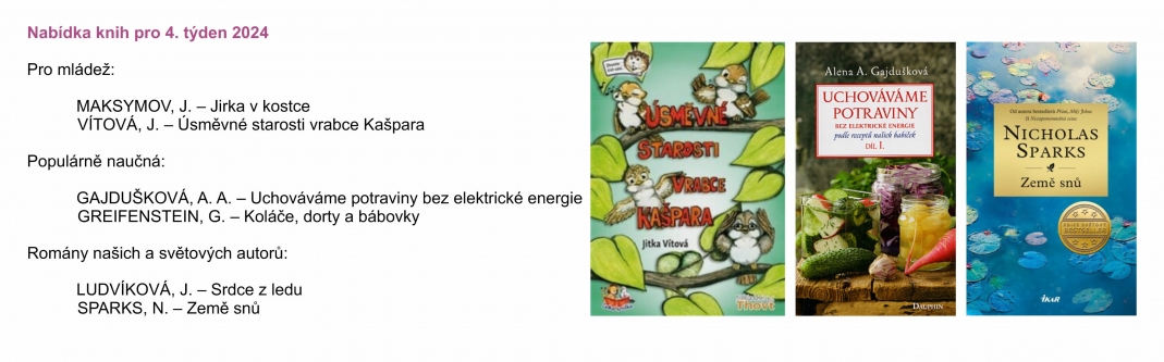 nabídka knih