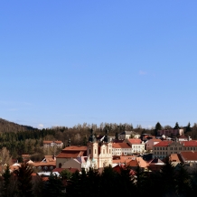 Pohled na město Nepomuk
