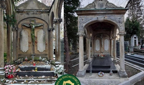 Hrobka Zdeňka Dannera je opravena