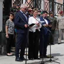 Pietní akt a Oslavy osvobození 2024Foto Milan Demela