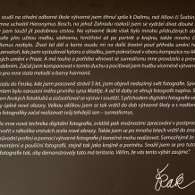 Koncert Štěpána Raka na Zelené hoře, kytarový virtuos zahájil vernisáž svých fotografií 18.5.2024