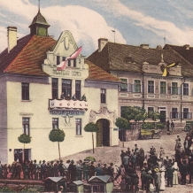 MĚSTSKÝ ÚŘAD NEPOMUK archivní fotografie 