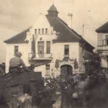 MĚSTSKÝ ÚŘAD NEPOMUK archivní fotografie 