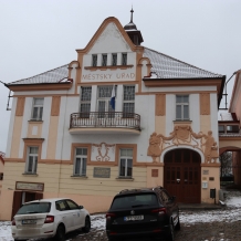MĚSTSKÝ ÚŘAD NEPOMUK archivní fotografie 