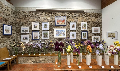 Výstava kosatců a okrasných česneků