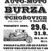 Burza Tchořovice 29.6.2024 - plakát